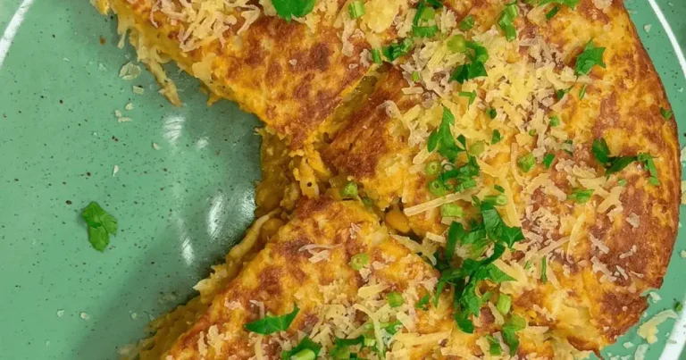 Foto da receita de Torta de batata com frango e requeijão na frigideira