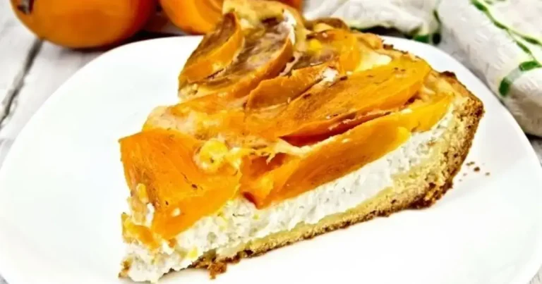 Foto da receita de Torta de caqui