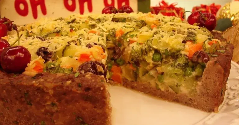 Foto da receita de Torta de Carne Moída com Legumes