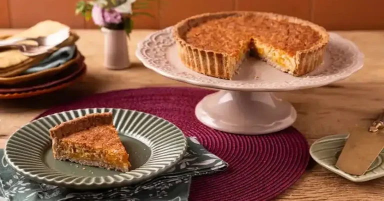 Foto da receita de Torta de castanha-de-caju e damasco