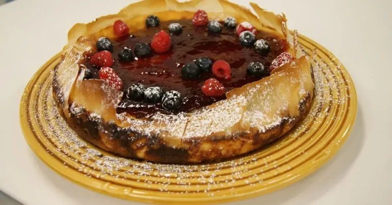Foto da receita de Torta de Framboesa e Ricota