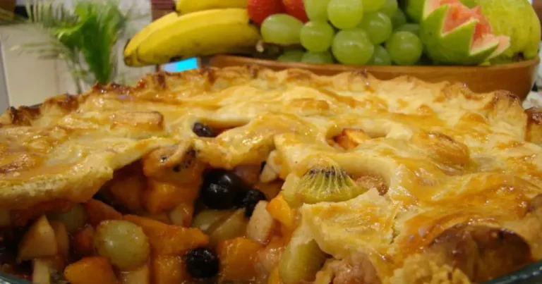 Foto da receita de Torta de Frutas