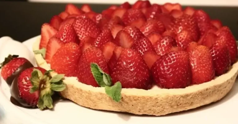 Foto da receita de Torta de Morangos