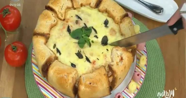 Foto da receita de Torta de pão de forma