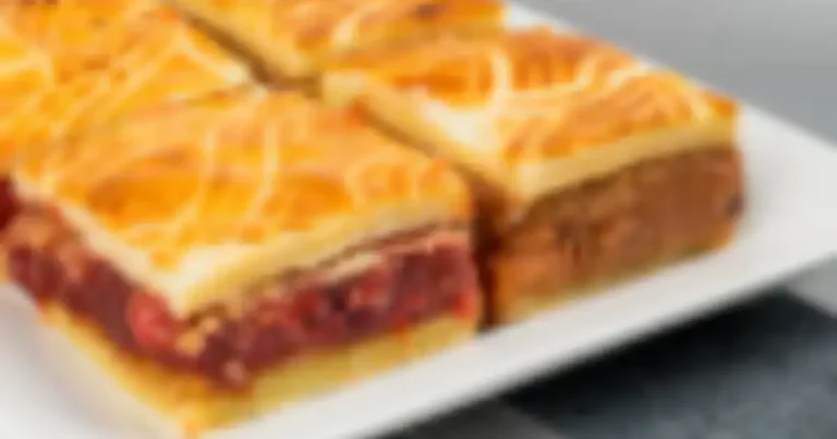 Foto da receita de Torta Húngara de Batata e Iogurte