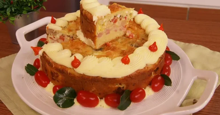 Foto da receita de Torta Pizza a Portuguesa