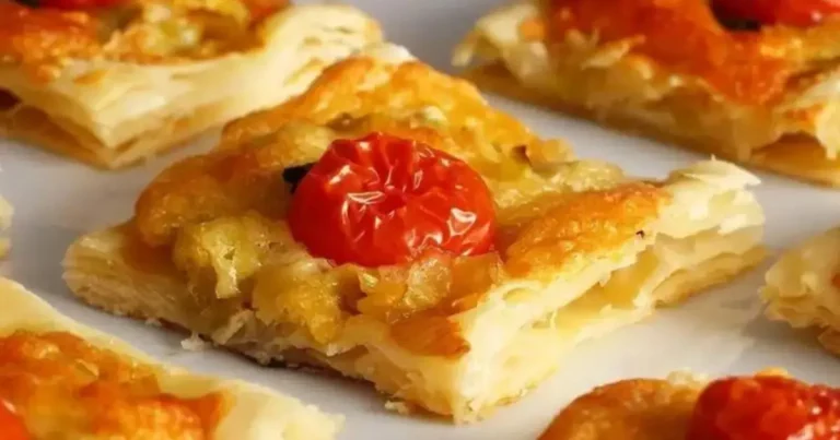 Foto da receita de Torta-pizza folhada