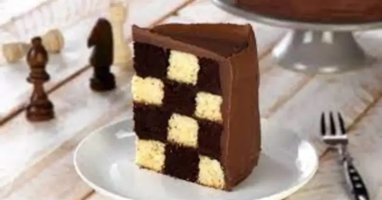 Foto da receita de Bolo Mousse Xadrez