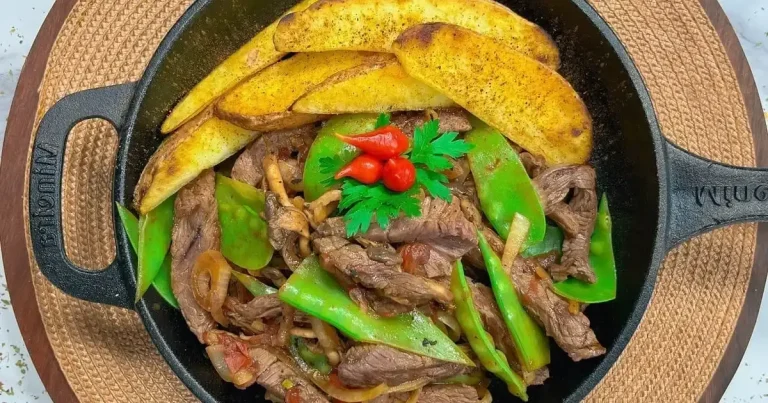 Foto da receita de Carne salteada com legumes