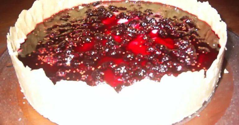 Foto da receita de Cheesecake de Amora