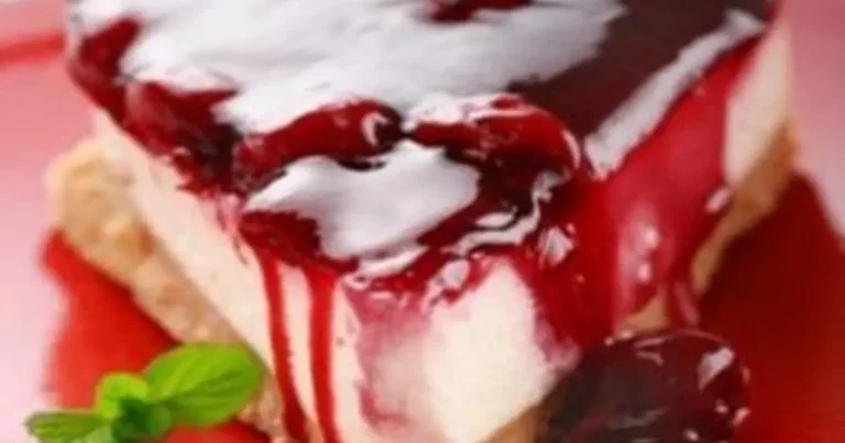 Foto da receita de Cheesecake de Framboesa