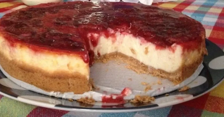 Foto da receita de Cheesecake de morango