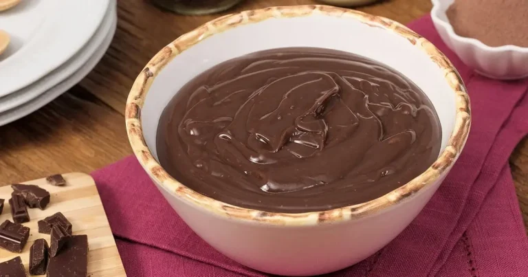 Foto da receita de Creme de chocolate