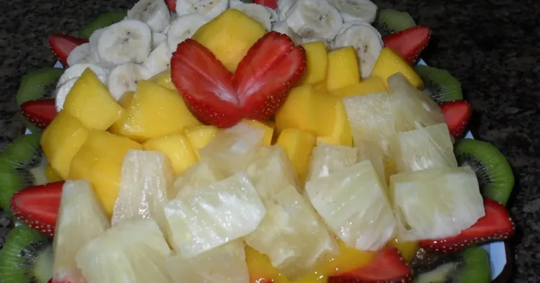 Foto da receita de Delícia de Torta de Frutas Light