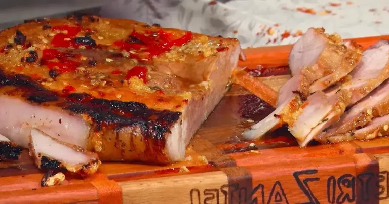 Foto da receita de Fatia de Pernil de Porco Assado