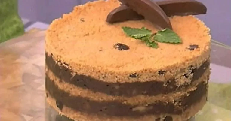Foto da receita de Jamaicano: torta de biscoito