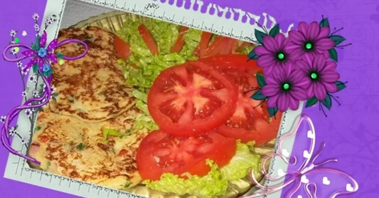 Foto da receita de Panquecas de arroz com salsichas