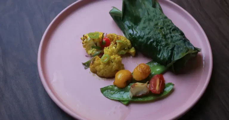 Foto da receita de Pargo na folha de bananeira