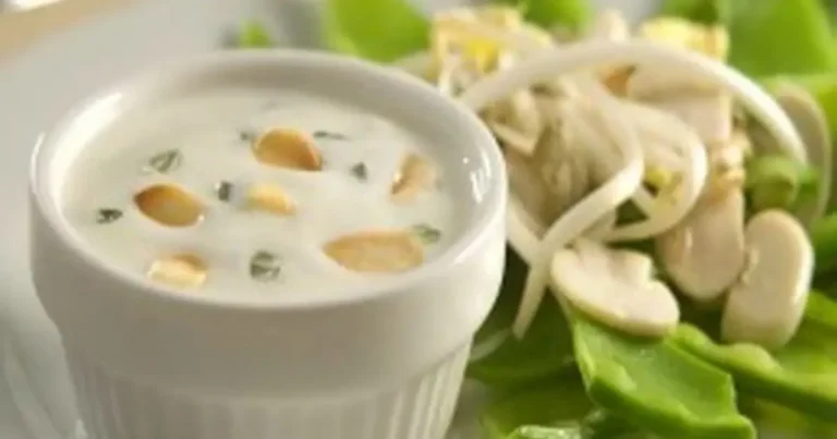 Foto da receita de Salada mix de legumes com molho de iogurte