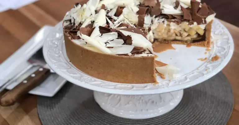 Foto da receita de Torta banoffee