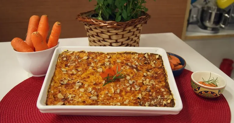 Foto da receita de Torta Creme de Cenoura