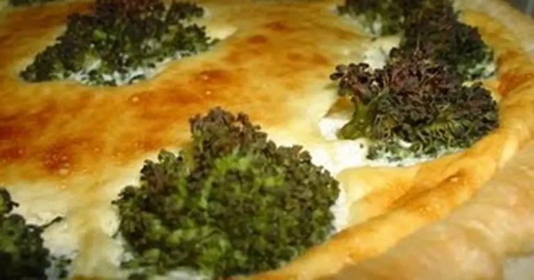 Foto da receita de Torta cremosa de brócolis
