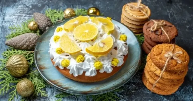 Foto da receita de Torta Cremosa de Limão com Amêndoas