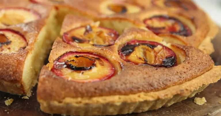 Foto da receita de Torta de Ameixa e Amêndoas