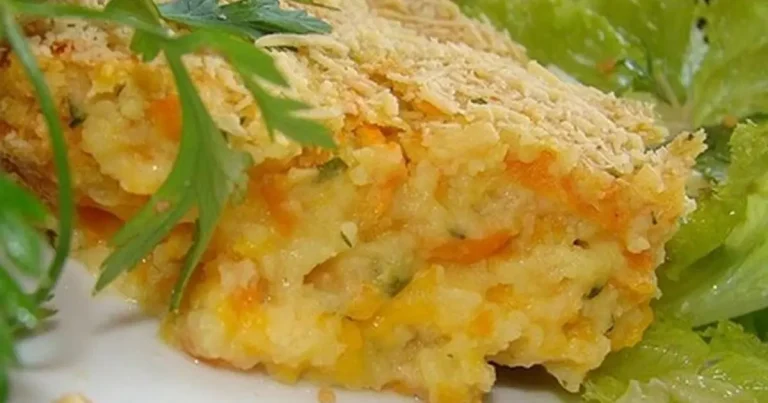 Foto da receita de Torta de batata, cenoura e cheddar