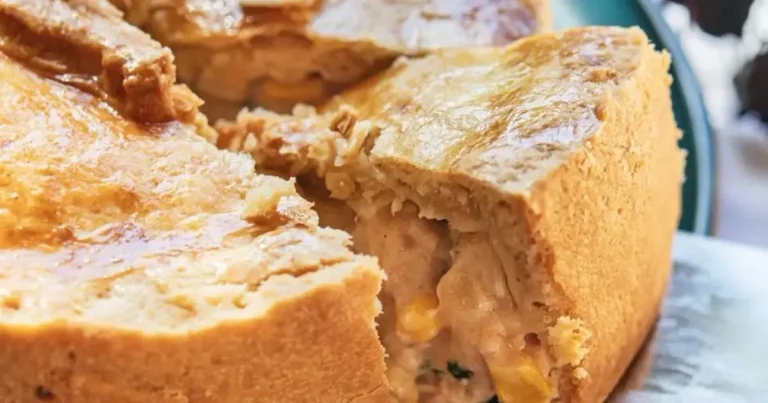 Foto da receita de Torta de Frango Caipira e Milho Verde
