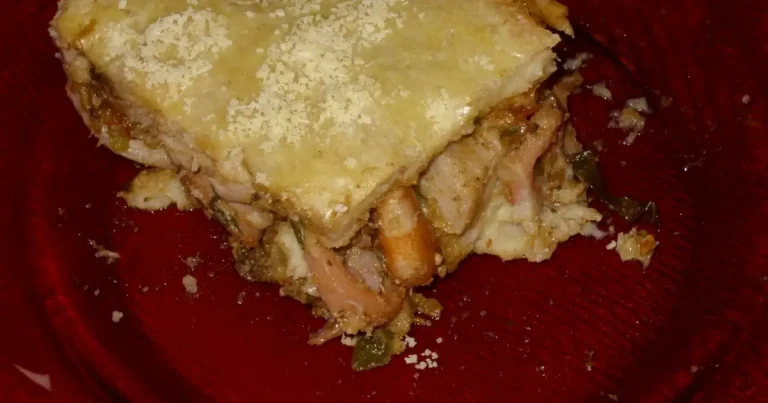 Foto da receita de torta de frutos do mar