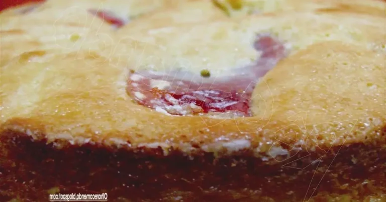 Foto da receita de torta de goiaba