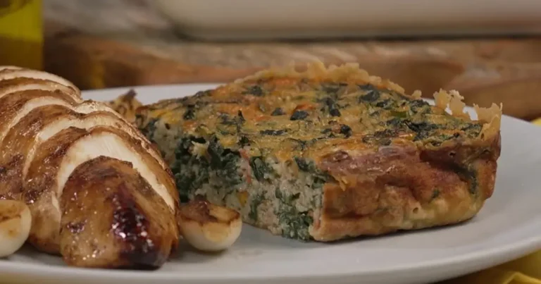 Foto da receita de Torta de legumes com espinafre