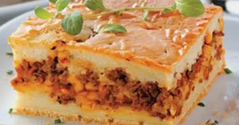 Foto da receita de Torta de liquidificador de carne moída