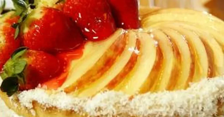 Foto da receita de Torta de Maçã com Baunilha