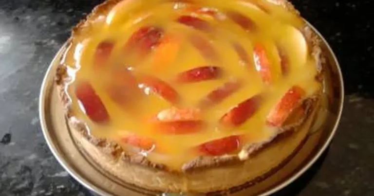 Foto da receita de Torta de Maçã com Creme de Laranjas