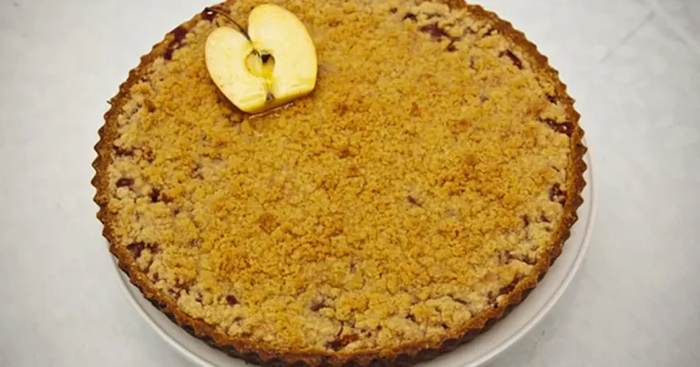 Foto da receita de Torta de Maçã com Crumble