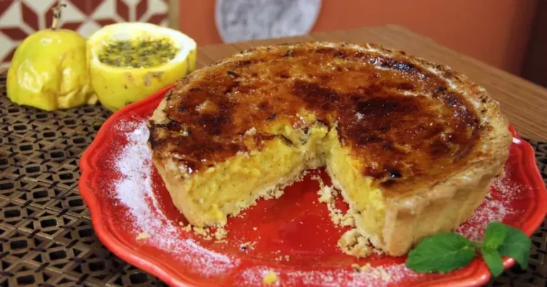 Foto da receita de Torta de Maracujá Brûlée