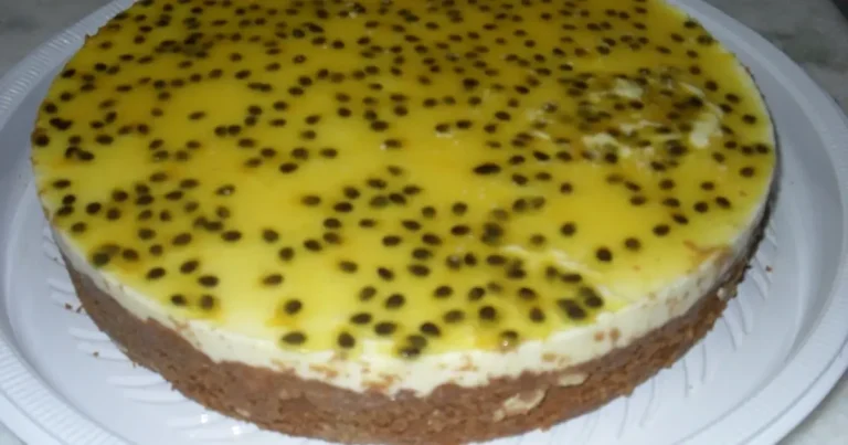 Foto da receita de Torta de maracujá e chocolate branco