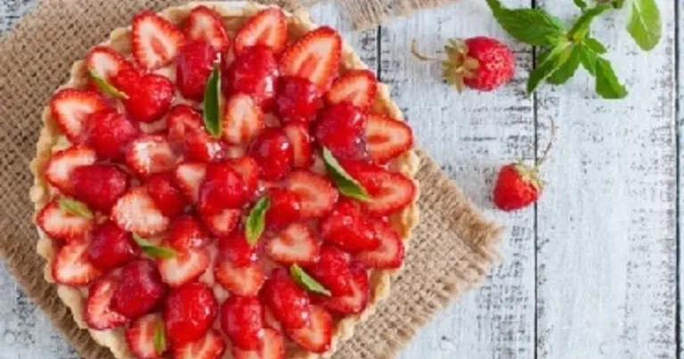 Foto da receita de Torta de morango fácil