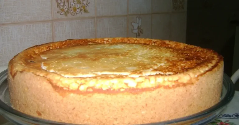 Foto da receita de Torta de Queijo Falso