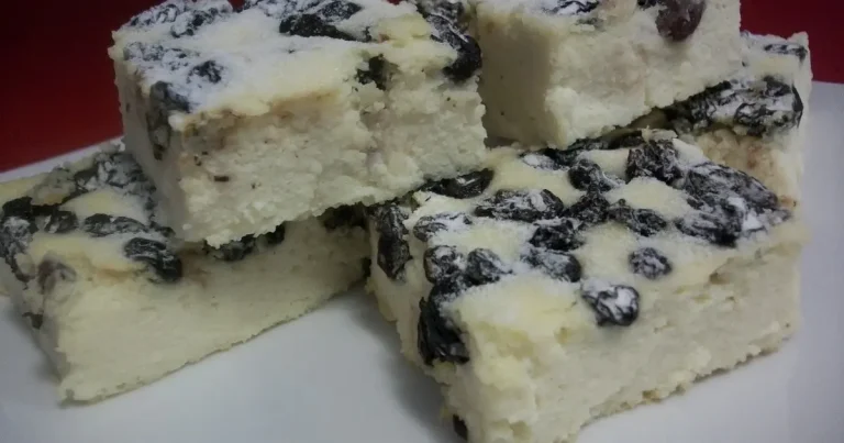 Foto da receita de Torta de ricota com passas