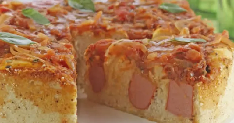 Foto da receita de Torta de Salsicha