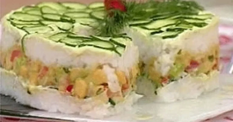 Foto da receita de Torta de Sushi Com Guacamole