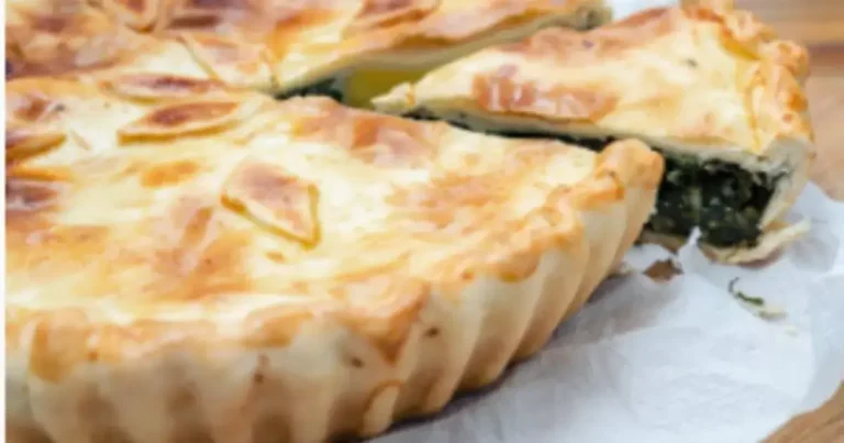 Foto da receita de Torta de verdura e queijo