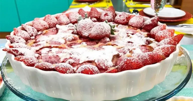 Foto da receita de Torta Francesa de Morango