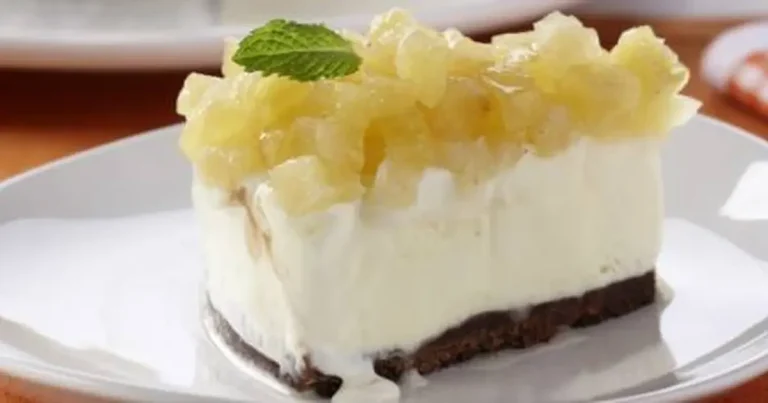 Foto da receita de Torta gelada de abacaxi