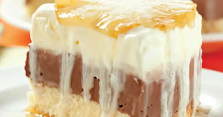 Foto da receita de Torta gelada de abacaxi e chocolate