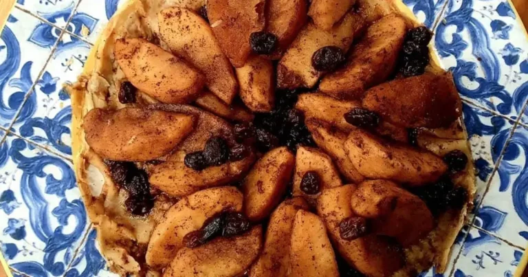 Foto da receita de Torta invertida de maçã