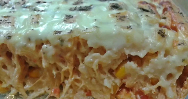 Torta Liquidificador de Frango